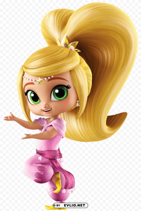 leah shimmer and shine cartoon PNG images with transparent layer