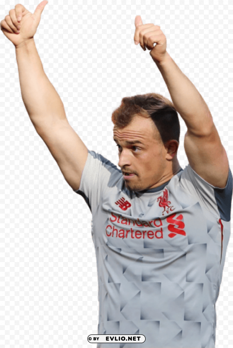 xherdan shaqiri Isolated Artwork on Clear Transparent PNG