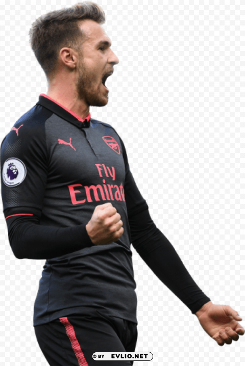 aaron ramsey Transparent PNG graphics variety