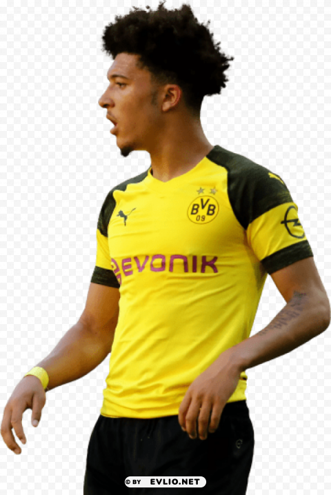 Jadon Sancho Transparent PNG Graphics Variety