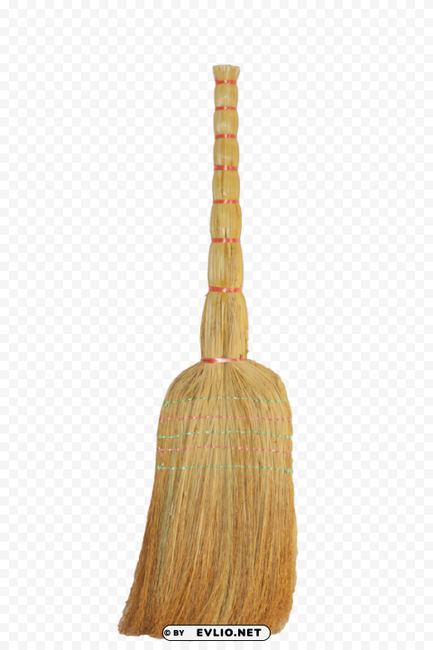 broom PNG Isolated Subject on Transparent Background