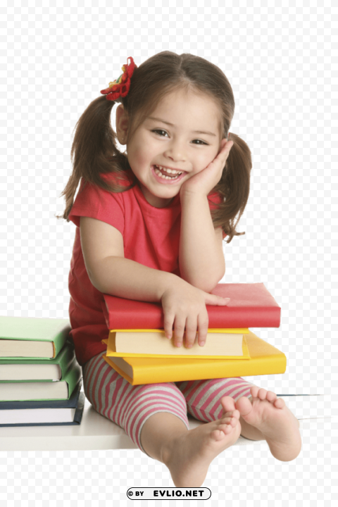 child PNG Image with Transparent Isolation