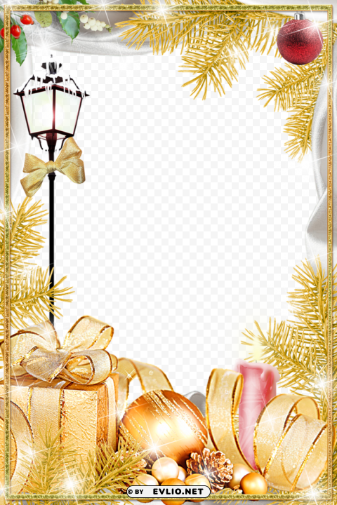 christmas card - moldura para cartão de natal PNG pictures with no background required
