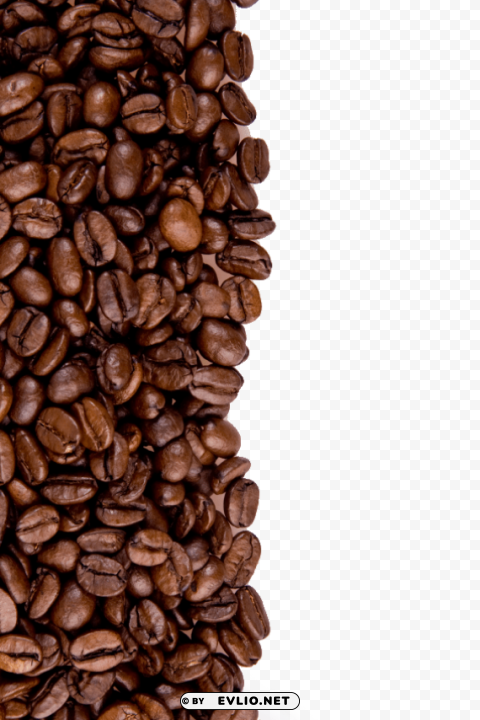 Coffee Beans PNG Isolated Object With Clear Transparency