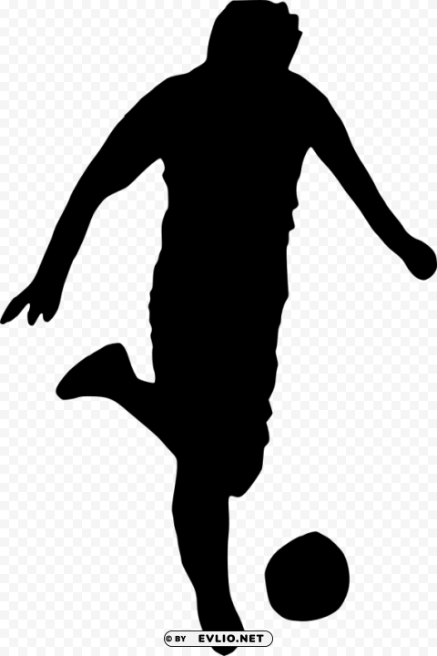 football player silhouette Transparent PNG graphics complete archive