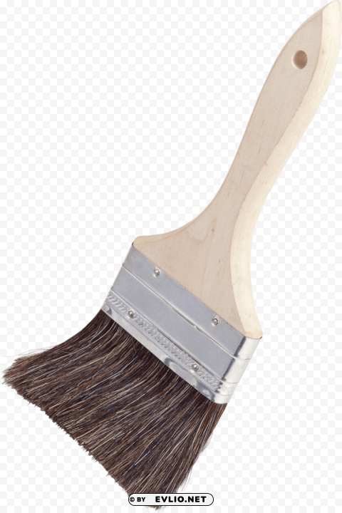 Left-Facing Brush - with Background - ID 11e7be20 HighQuality Transparent PNG Isolated Graphic Design
