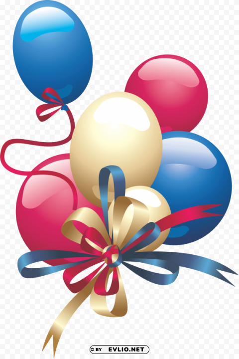 Party Balloon with Background - ID d5529871 Transparent PNG Image Isolation