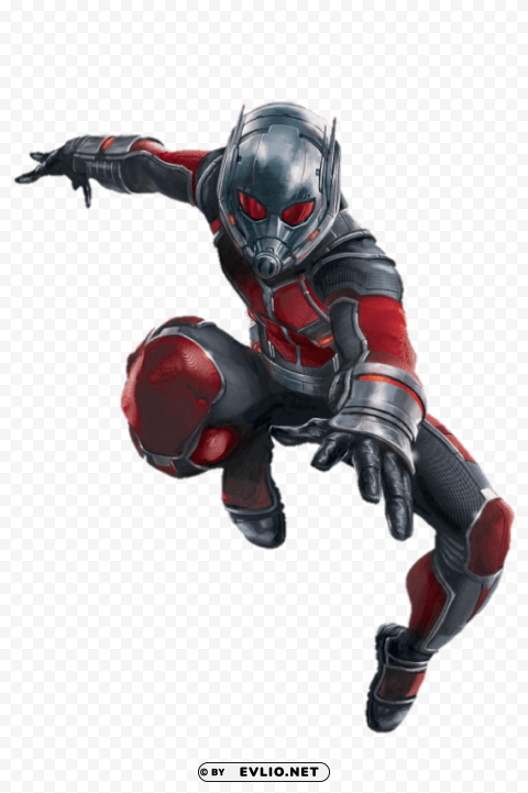 ant man flying Isolated Design Element on PNG