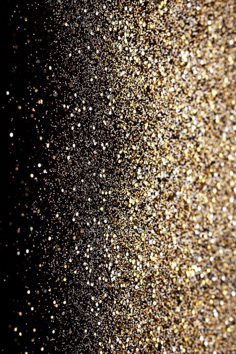 black and gold glitter background texture PNG Image Isolated with Transparent Clarity
