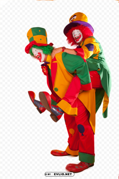 funny clown PNG images with no fees