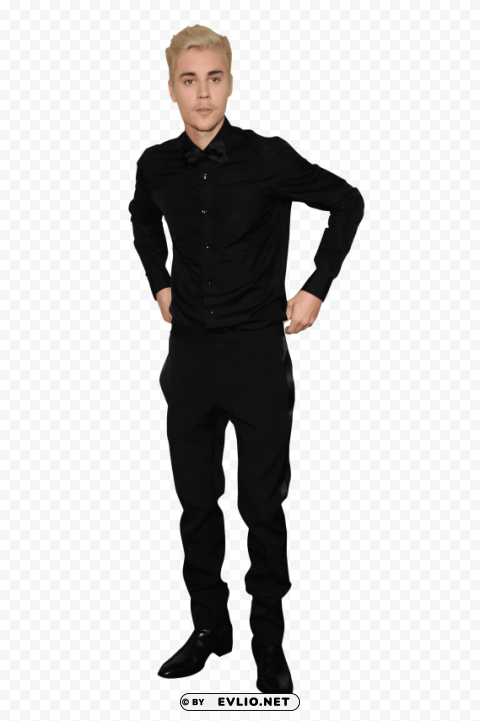 justin bieber in black PNG images with alpha transparency diverse set png - Free PNG Images ID 172161c9