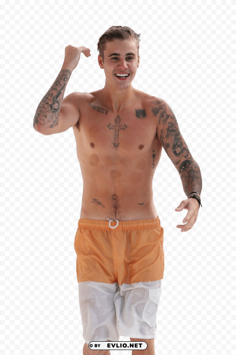 justin bieber topless PNG images without watermarks