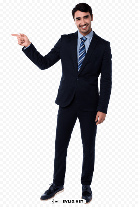men pointing left Isolated Item with HighResolution Transparent PNG