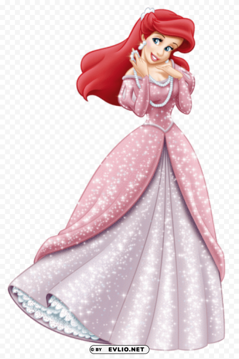 princess ariel Isolated Subject in Transparent PNG