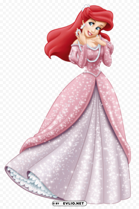 Princess Ariel Isolated Subject In Transparent PNG