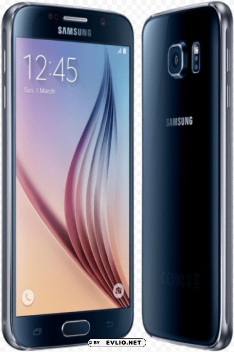 Samsung Galaxy S6 Sapphire Black High-resolution Transparent PNG Images Comprehensive Assortment