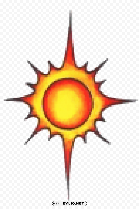 sun2 PNG Graphic with Clear Background Isolation