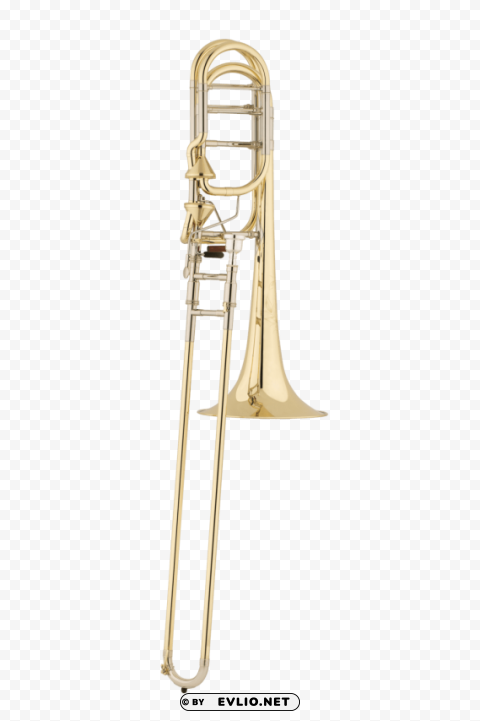 trombone Isolated Icon in HighQuality Transparent PNG