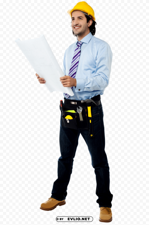 architects at work PNG with no background for free