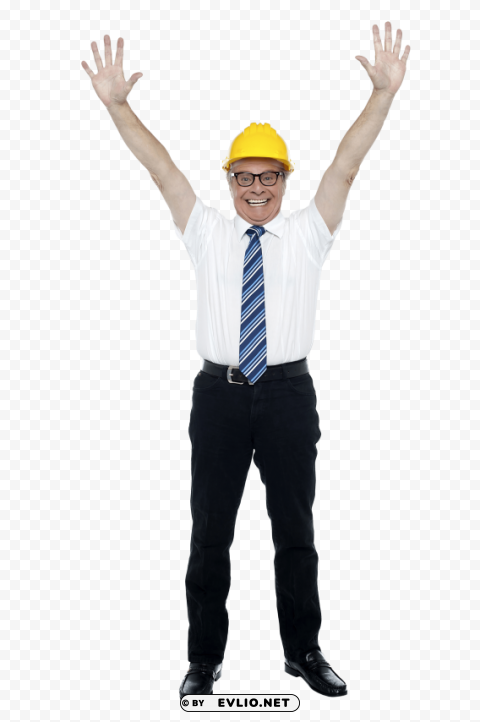 architects at work Transparent Background Isolated PNG Character