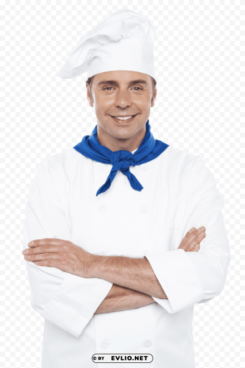 Transparent background PNG image of chef PNG file with alpha - Image ID 55774357