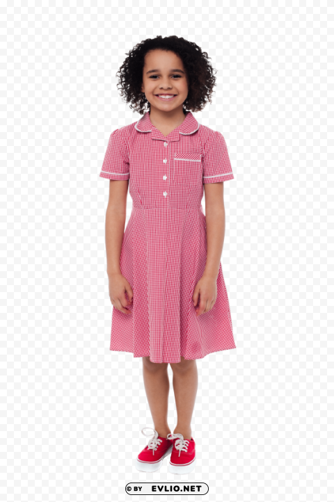 child girl PNG with Isolated Object