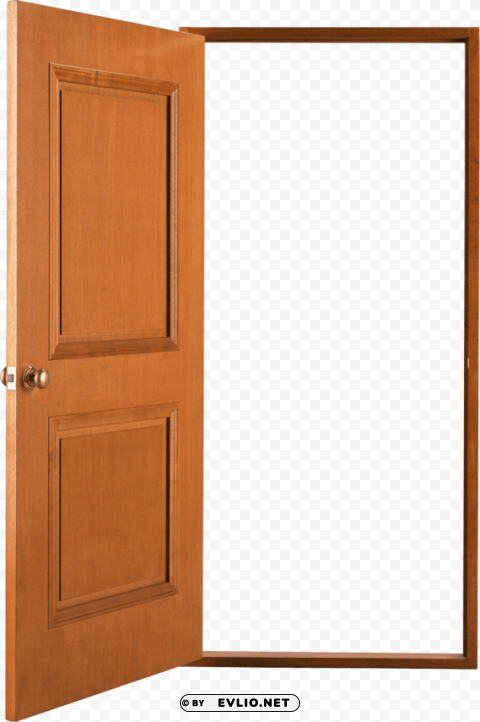 door Isolated Element in Clear Transparent PNG