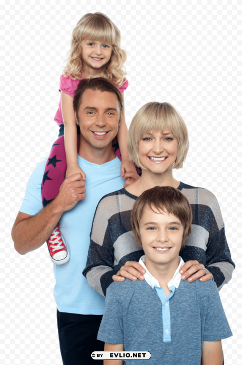 Family Isolated Icon On Transparent PNG