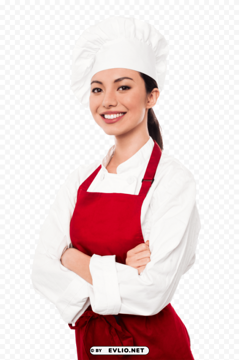 female chef Free PNG images with transparency collection