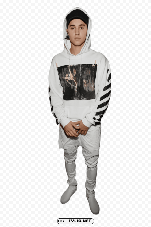 justin bieber on stage Clear Background PNG Isolation