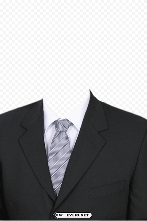 man in a suit template PNG Image with Isolated Subject
