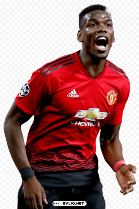paul pogba PNG for free purposes