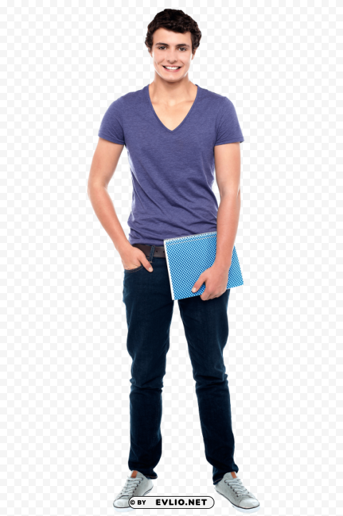 student CleanCut Background Isolated PNG Graphic