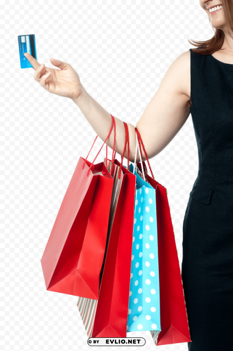 women shopping High-resolution transparent PNG images variety