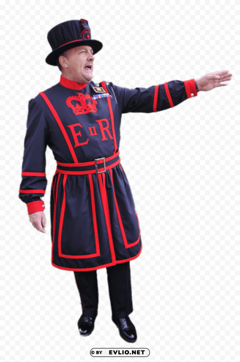beefeater giving a tour PNG images with no background essential