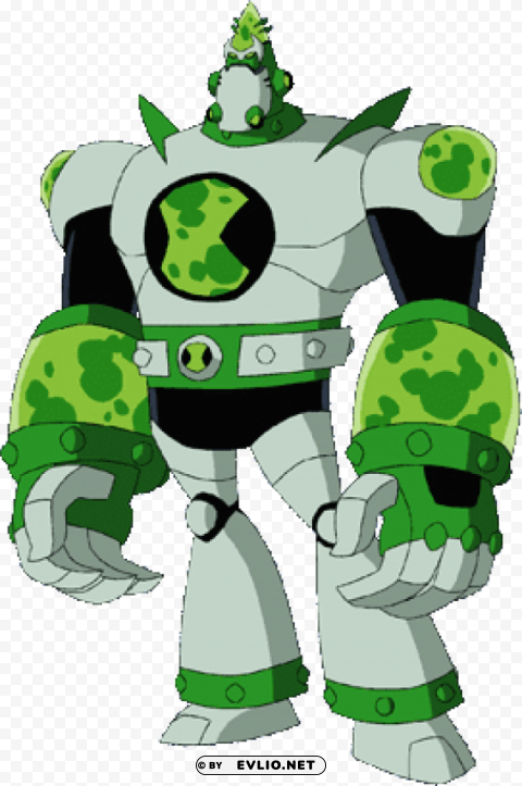 ben 10 atomix Isolated Character in Transparent Background PNG