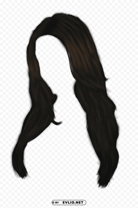 Transparent background PNG image of women hair PNG Graphic with Isolated Transparency - Image ID fe172837