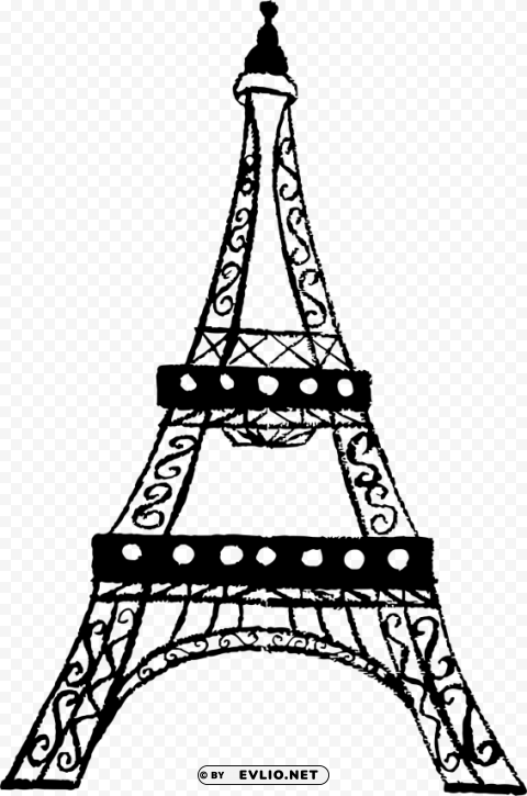 eiffel tower PNG file without watermark