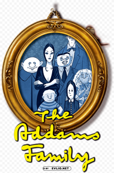 addams family young at part Transparent Background Isolated PNG Design Element