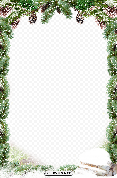 christmas decoration santa claus - square christmas border HighQuality Transparent PNG Element PNG transparent with Clear Background ID b7cab2e0