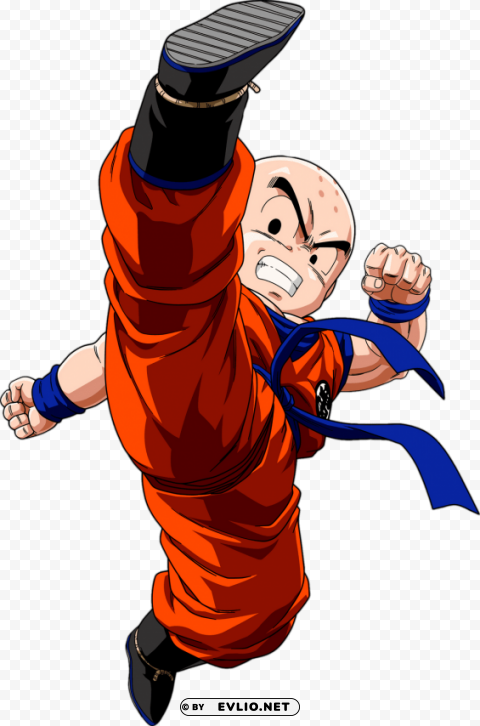 dragon ball z krillin HighResolution Transparent PNG Isolation