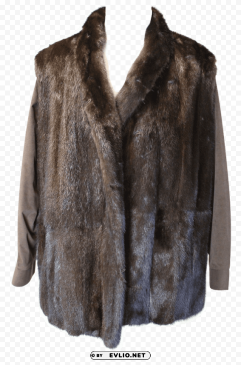 fur coat burned Transparent PNG images for design
