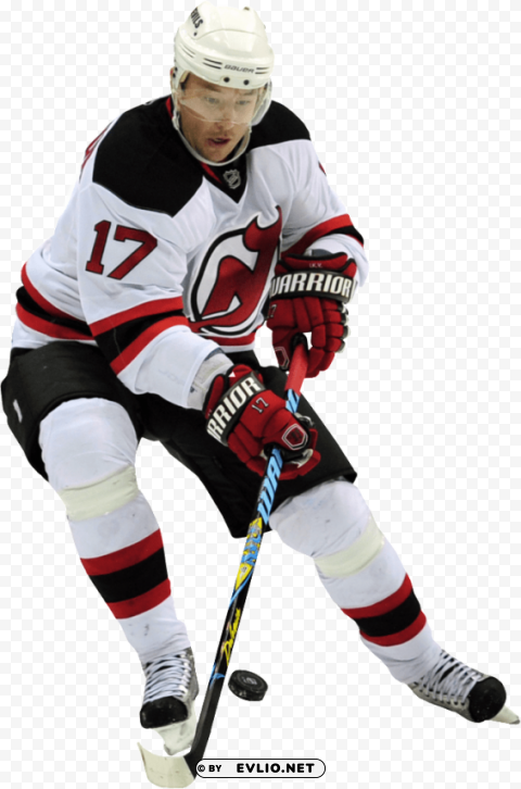 Hockey Player PNG With Isolated Background