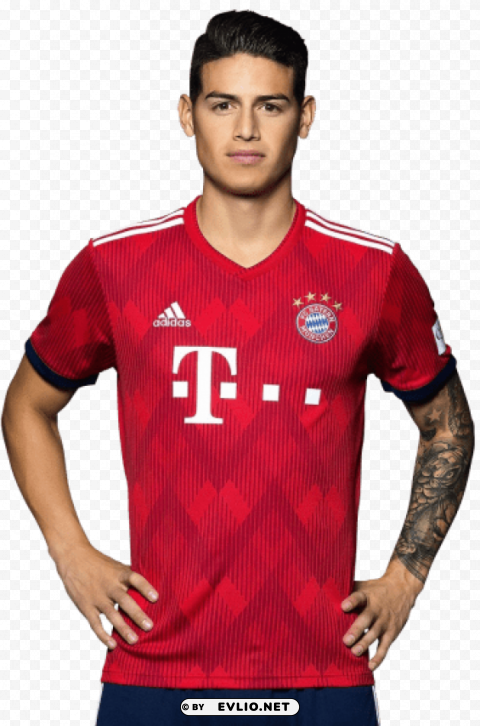 James Rodriguez HighResolution Isolated PNG Image