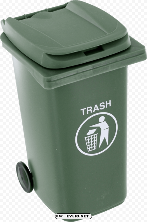trash can Isolated Item on Transparent PNG