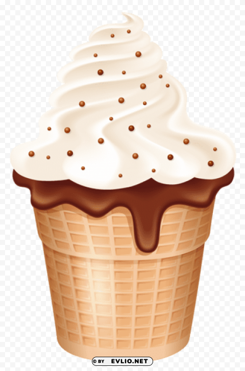 ice cream cup cornet picture Isolated Element in HighResolution Transparent PNG