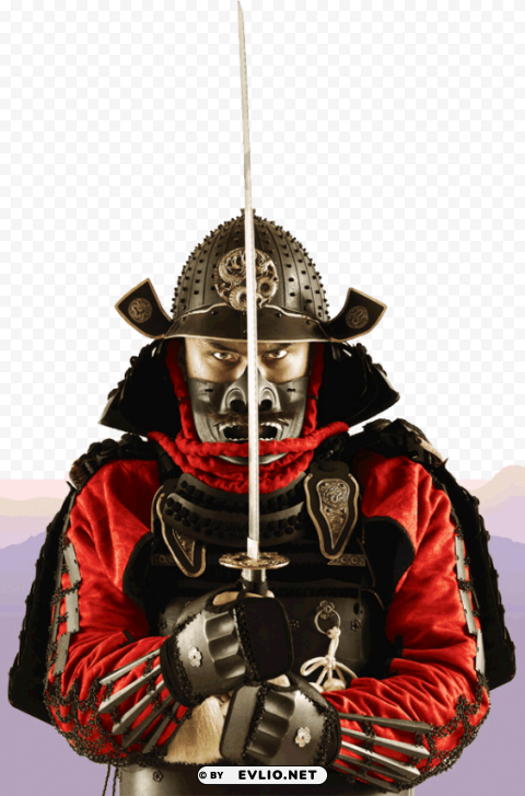 samurai Transparent PNG images set