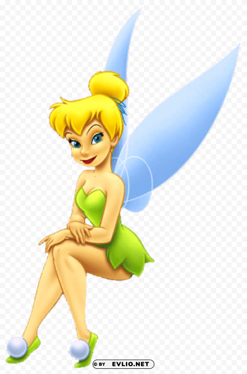 tinker bell sitting PNG images with transparent canvas variety