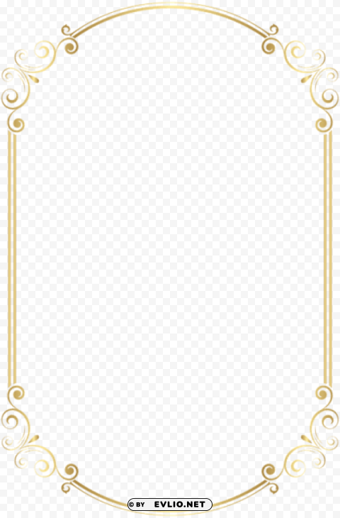 frame borderpng gold PNG transparent graphic