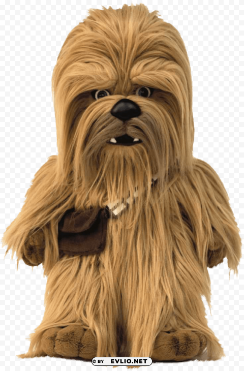 Transparent background PNG image of star wars chewbacca PNG with transparent overlay - Image ID 73b30eb4
